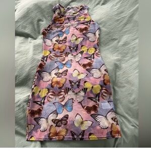 iNAMORATA Mesh Sol Dress